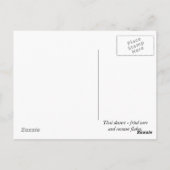 Dessert aus Thailand Postkarte (Rückseite)