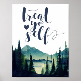 Dessert Bar Sign Wedding Poster