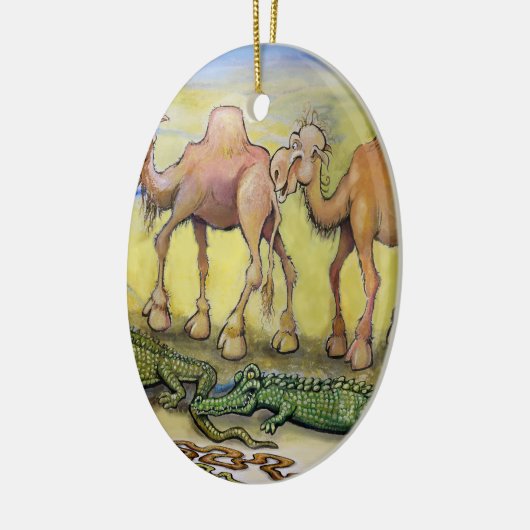 Dessert Beasts Keramik Ornament (Links)