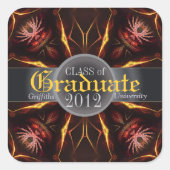 Dessert Blume Award Abschluss Sticker (Vorderseite)