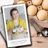 Dessert Caterer Baker Visitenkarte