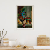 Dessert. Chromolithographien; Stillleben druckt 19 Poster (Küche)