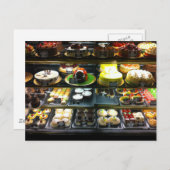 Dessert Display Case Postkarte (Vorne/Hinten)