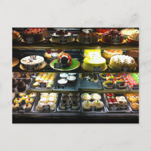 Dessert Display Case Postkarte