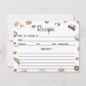 Dessert Doodles Rezept Card (Vorderseite)
