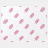 Dessert Fleece Blanket (Vorderseite (Horizontal))