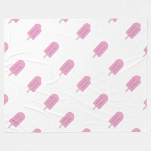 Dessert Fleece Blanket (Vorderseite (Horizontal))