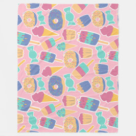 Dessert Fleece Blanket