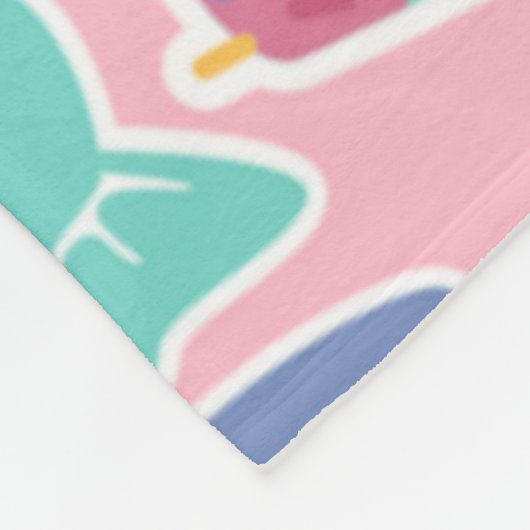 Dessert Fleece Blanket (Ecke)