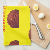 Dessert Geschirrtuch (Viertel Falte)