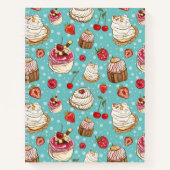 Dessert Leckereien Notizblock (Vorderseite)