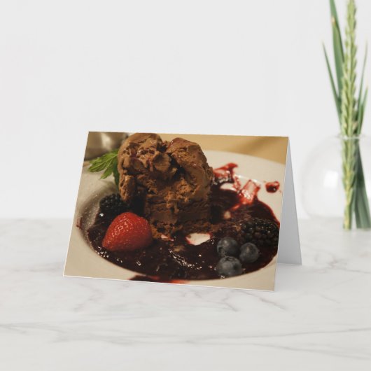 Dessert! Mitteilungskarte (Vorderseite)