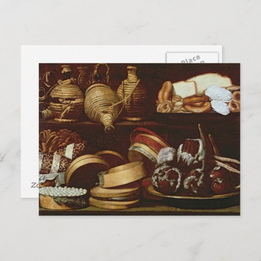 Dessert oder das Zeichen des Süßers Postkarte (Vorne/Hinten)