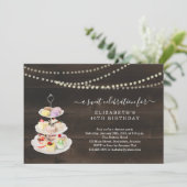 Dessert Party - Geburtstag, Ruhestand, Grand Openi Einladung (Stehend Vorderseite)