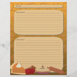 Dessert Pie Theme Orangenrezeptseite