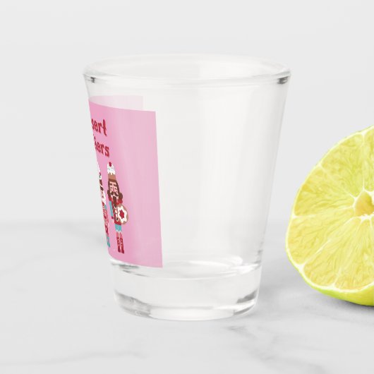 Dessert Soldier Nutcrackers Schnapsglas (Rechts)