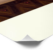 Dessert Stillleben druckt Poster (Ecke)