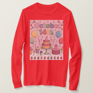 Dessert-Tag 14. Oktober Damen-T-Shirt T-Shirt