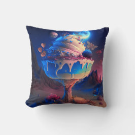 DESSERT x DESERT - Köstliche Kuchenfantasie Kunst Kissen