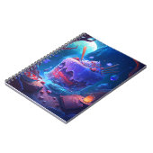 DESSERT x DESERT - Köstliche Kuchenfantasie Kunst Notizblock (Linke Seite)