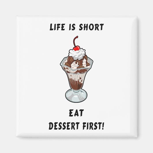 Dessertleben Magnet (Vorne)