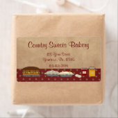 Desserts Backwaren oder Firmenzeichen (Insitu)