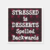 Desserts Cocktail Papier Napkins Serviette (Vorderseite)