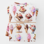 Desserts Geschenkpapier Set (Beispiel)