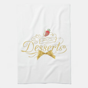 Desserts Geschirrtuch