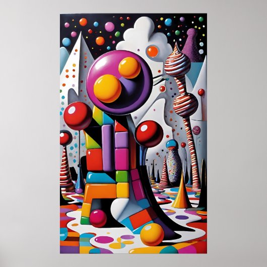 Desserts - Ken Gage Fantasy Art Poster (Vorne)