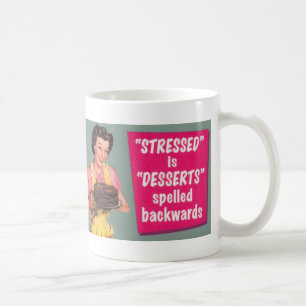 Desserts lindern Stress Gourmet Tasse