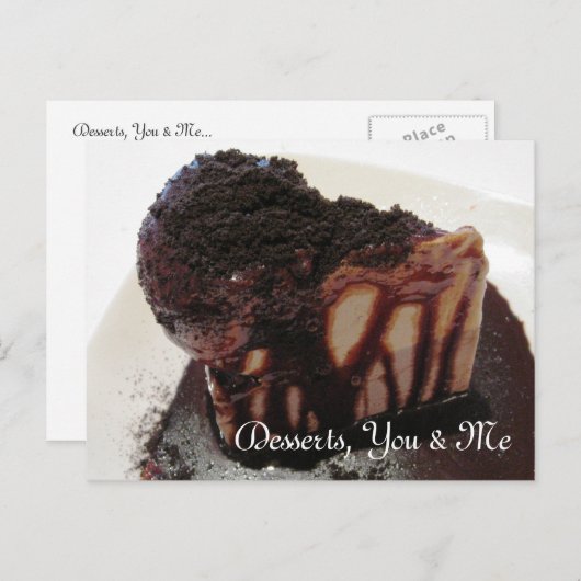 Desserts, Postkarte (Vorne/Hinten)