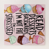 Desserts stark puzzle (Horizontal)