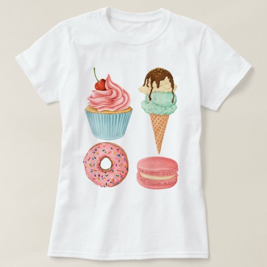 Desserts T-Shirt (Design vorne)