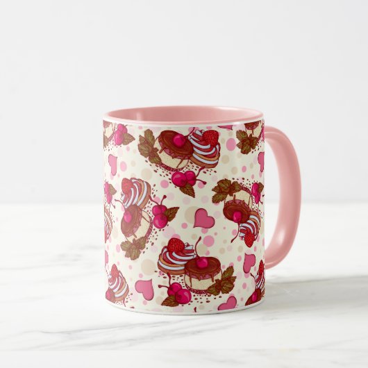 Desserts Tasse (VorderseiteRechts)