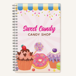 Desserts und Candies Notebook Journal Notizblock