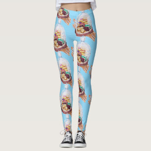 Desserts unter dem Glasdach Leggings