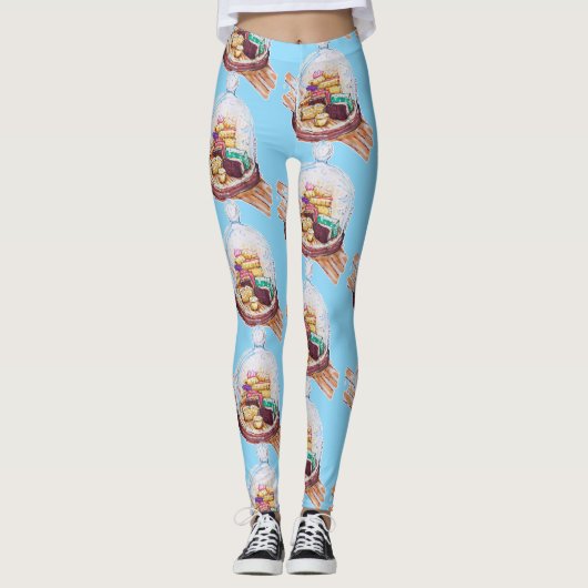 Desserts unter dem Glasdach Leggings (Vorderseite)