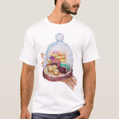 Desserts unter dem Glasdach T-Shirt (Vorderseite)