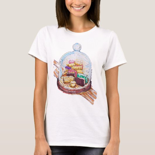 Desserts unter dem Glasdach T-Shirt (Vorderseite)
