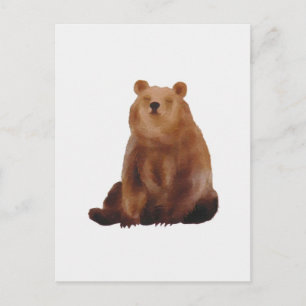 Dessin brun postkarte