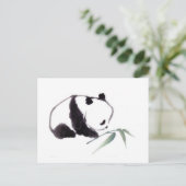 Dessin Panda Postkarte (Stehend Vorderseite)