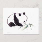 Dessin Panda Postkarte (Vorderseite)