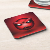 Dessous-de-verre Mutemoji Getränkeuntersetzer (Linke Seite)