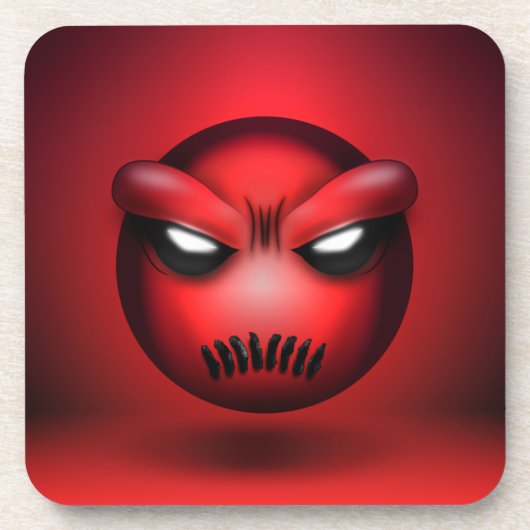 Dessous-de-verre Mutemoji Getränkeuntersetzer (Vorderseite)
