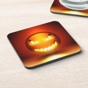 Dessous-de-verre Pumpkinmoji Getränkeuntersetzer