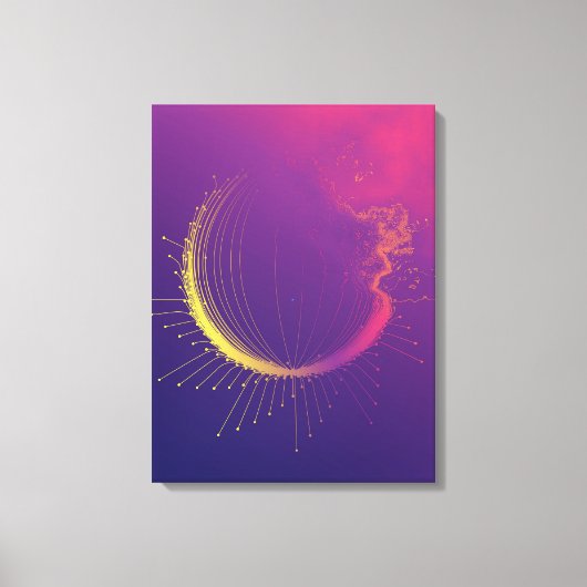 destabilisierend_Set_3 canvas print Leinwanddruck (Vorderseite)