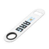 Destapador de botella speed flaschenöffner (Rückseite Schrägansicht)