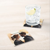 Destellos de Miradas: Ilustración en Acuarela que  Rechteckiger Pappuntersetzer (Vor Ort)