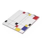 DeStijl Kunst Fliese (Seite)
